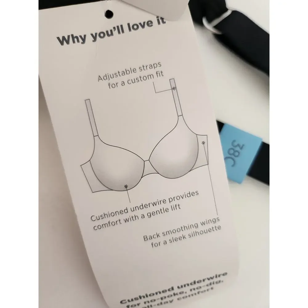 38C New Jockey Cushion Wire Bra